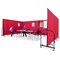 Screenflex Portable Room Divider, 13 Panel, 6 ft. H CFSL6013-DG - alternate 5