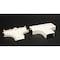 Legrand Tee Raceway, PN10 Series, 1 Channel, 3-3/4 in W, 3/4 in H, 5-1/4 in L, Ivory PN10F15V - alternate 2