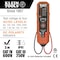 Klein Tools Electronic AC/DC Voltage Tester 12 to 240V AC, 1.5 to 24V DC ET40 - alternate 18