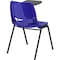 Flash Furniture Tablet Arm Chair, Left Hand Flip-Up, Blu, 21" W, 25.5" L, 32" H, Blue RUT-EO1-BL-LTAB-GG - alternate 9