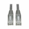 Tripp Lite Cat6 Cable, Snagless, Molded, M/M, Gray, 75ft N201-075-GY - alternate 2