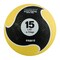 Champion Sports Rhino Elite Medicine Ball, 15lb, Yellow PRM15 - alternate 2