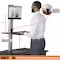 Victor Technology Electric Single Monitor Standing Desk Electric Sit-Stand Desk, 23 in D X Yes H, 28 in W X DC400 - alternate 6