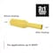 3M Heat Shrink Tube, Thin Wall, 2:1 I.D. Shrink Ratio, 0.06 in I.D. Before Shrinking, Yellow, 1,000 ft FP301-1/16-1000'-YELLOW-SPOOL - alternate 9