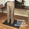 Genuine Joe Antifatigue Mat, 36" L x 24" W, 0.38" Thickness, Textured, Black GJO53231 - alternate 6