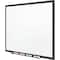 Quartet Dry Erase Board, Melamine, 48 in, 96 in, Aluminum Frame, White, Gloss S538B-24 - alternate 6
