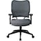 Office Star Desk Chair Desk Chair, Adjustable Arms, 18.56" to 22-3/4" Height, Fabric, Gray 13-V44N1WA - alternate 4