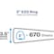 Avery Binder, Durable View, EZD Rings, 3", White 09701 - alternate 4