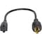 Tripp Lite Power Cord, HD, 5-15P, 5-15R, 15A, 14AWG, 1ft P025-001 - alternate 3