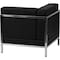 Flash Furniture Hercules Imagination Chair, Black Back, 28-1/2 in W 28-1/2" L 27-1/2" H, Leather Seat ZB-IMAG-LEFT-CORNER-GG - alternate 5