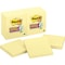 Post-It Super Sticky Notes, 3x3 In., Yellow, PK12 654-12SSCY - alternate 2