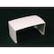 Legrand Cover Clip, PN03, PN05, PN10 Series, 1, 2 Channel, 1 1/8 in W, 5/8 in H, 1 in L, Ivory PN05F06V - alternate 2