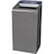 Rubbermaid Commercial 23 gal Rectangular Recycling Bin, Open Top, Gray, Steel, 1 Openings 1961622 - alternate 3