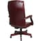 Office Star Executive Chair, Vinyl, Brown, 17" Seat Ht TEX232-JT4 - alternate 3