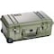 Pelican Olive Drab Green Protective Case, 22"L x 13.8"W x 9"D 1510NF - alternate 2