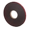 3M Double-Sided Foam Tape, 1/2 in W, 36 yd L, 1/16 in, Acrylic Foam, Double-Sided, 18 PK 5952 - alternate 3