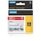 Dymo Label Tape Cartridge, White/Red, Labels/Roll: Continuous 1805416 - alternate 3