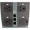 Tripp Lite Power Strip, Surge, Tel/Modem/Coaxial Protection, 10 5-15R, 5-15P, 8 ft., Black TLP1008TELTV - alternate 7