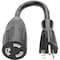 Tripp Lite Power Cord, HD, L5-20R, 5-20P, 20A, 12AWG, 6" P044-06I - alternate 2