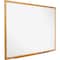 Quartet Dry Erase Board, Melamine, 36 in, 48 in, Fiberboard Frame, White, Gloss S574GGS - alternate 7