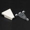 Legrand Tee Raceway, 500, 700 Series, 1 Channel, 0.87 in W, 2-1/2 in H, 2-1/2 in L, Ivory V5715 - alternate 2