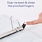 Avery Nonstick View Binder, 2", White, 500 Sheet 05504 - alternate 5