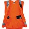 Ergodyne Orange Type R Class 2 Surveyors Vest, S/, Poly, Mesh, Zipper Closure, 4 Outside Pockets, Orange 8250Z - alternate 7