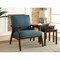 Ave 6 Collection: Davis Arm Chair, Wood Back, 26-1/2 in W 28-1/2" L 32-1/4" H, Fixed Arms, Fabric Seat DVS51-K21 - alternate 4