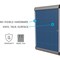 Ghent Enclosed Bulletin Board 42-1/8x27.75", 1 Door SILH20471 - alternate 5