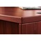 Lorell Desk Return Return, 23.6" D X 30" H, 47.3" W X P2 Particleboard, Mahogany LLR34322 - alternate 3