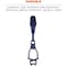 Ergodyne Glove Holder Clips, Non-Conductive Acetal Copolymer, Holds (1) Pair of Gloves , Deep Blue 3400MD - alternate 6