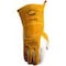 Caiman TIG Welding Gloves, Premium Goat Grain, Padded Palm, Gauntlet Cuff, L, 1 Pair 1540-5 - alternate 2