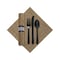 Hoffmaster Dinner Napkin with Cutlery, PK50 120006 - alternate 2