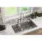 Elkay Sink, Crosstown, SS, 33x22x9", Dual ECTSRS33229TBG4 - alternate 10