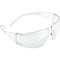 3M Solus 1000, Safety Glasses, Scotchgard Anti-Fog & Anti-Scratch, Gray Lens, Clear Frame, Frameless S1107SGAF - alternate 2