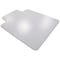 Floortex Chair Mat 45"x53", Traditional Lip Shape, Clear, for Carpet FR31341526LV - alternate 5
