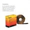 3M Rubber Mastic Electrical Tape, 2228, Scotch, 1 in W x 10 ft L, 65 mil Thick, Black 2228-1X10FT - alternate 2