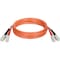 Tripp Lite Fiber Optic Patch Cord, SC/SC, 1m, Orange N306-003 - alternate 2