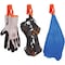 Ergodyne Glove Holder Clips, Non-Conductive Acetal Copolymer, Holds (1) Pair of Gloves , Orange 3405 - alternate 2
