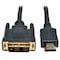 Tripp Lite HDMI to DVI Cable, HDMI, DVI-D M/M, 30ft P566-030 - alternate 2