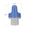 3M Twist-On Wire Connector, 6 AWG Max, Blue, Gray, Polypropylene, Thermoplastic Elastomer Insulation B/G+Jug - alternate 7