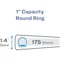 Avery Hanging Storage Binder, 1" Round Rings, 17 7771114801 - alternate 3