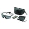 Revision Military Safety Glasses, Anti-Fog & Anti-Scratch, Clear Lens, Black Frame 4-0076-9627 - alternate 3