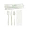 Hoffmaster Free Cutlery Kit, Earth Wise Tree, PK250 760040 - alternate 2