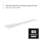 3M Heat Shrink Tube, Thin Wall, 2:1 I.D. Shrink Ratio, 0.75 in I.D. Before Shrinking, Clear, 4 ft, 50 PK FP301-3/4-48"-CLEAR-50 PCS - alternate 3