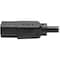 Tripp Lite Power Cord, 5-15P to C13, 10A, 18AWG, 1ft P006-001 - alternate 2