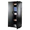 Iceberg Rough n Ready Storage Cabinet, Black, HDPE, 4 Shelves, 36 in W x 22 in D x 72 in H 92571 - alternate 2