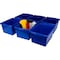 Storex Storage Bin, Blue, 6 PK 61451U06C - alternate 3