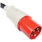 Tripp Lite PDU, Switched, (24) C13, (6) C19, IEC-309 63A RED (3P+N+E), 6 ft. PDU3XVSR6G63B - alternate 4