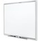 Quartet Dry Erase Board, Melamine, 48 in, 72 in, Aluminum Frame, White, Gloss S537-24 - alternate 5